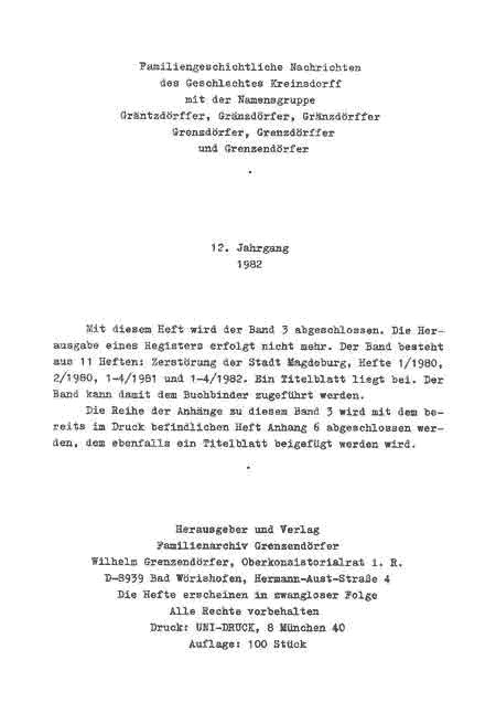 Familien Geschichtliche Nachrichten2